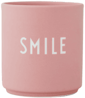 Design Letters favorittkopp 25 cl Smile-old rose