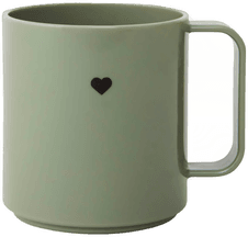 Design Letters Mini Love kopp Olive Green