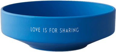 Design Letters favorittskål large Cobalt blue