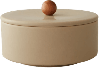 Design Letters oppbevaringsskål 25 cl Beige