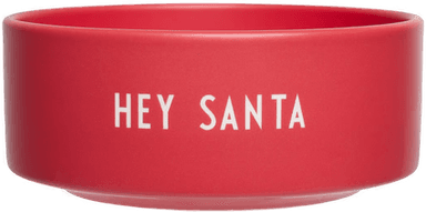 Design Letters snackskål Ø12 cm Santa-faded rose