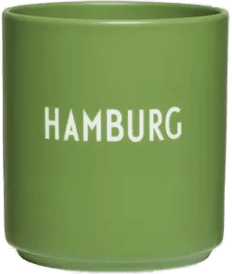 Design Letters favorittkopp Hamburg-green 25 cl