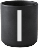 Design Letters kopp svart I