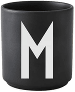 Design Letters kopp svart M