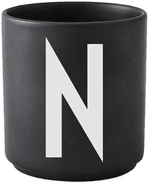 Design Letters kopp svart N