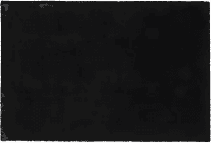 Tica Copenhagen Unicolor dørmatte Black