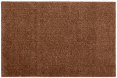 Tica Copenhagen Unicolor dørmatte 60x90 cm cognac