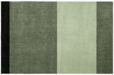 Tica Copenhagen Stripes dørmatte 60 x 90 cm grønne
