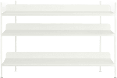 Muuto Compile Shelving System 2, Hvit