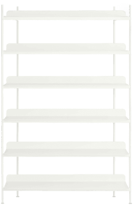 Muuto Compile Shelving System 4, Hvit