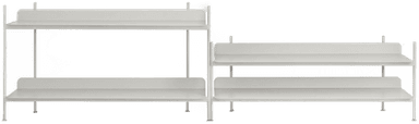 Muuto Compile Shelving System 5, Grå