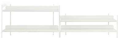 Muuto Compile Shelving System 5, Hvit