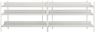 Muuto Compile Shelving System 6, Grå