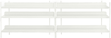 Muuto Compile Shelving System 6, Hvit