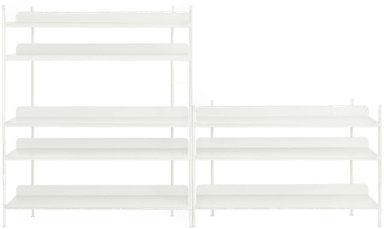 Muuto Compile Shelving System 7, Hvit