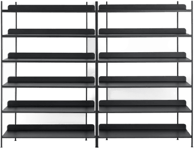 Muuto Compile Shelving System 8, Black