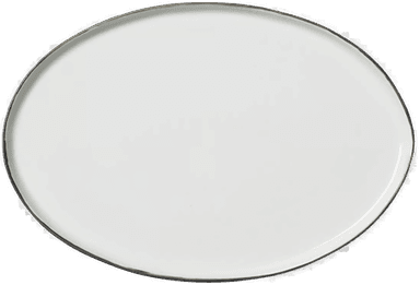 Broste Copenhagen Esrum fat oval 26,5 x 39 cm