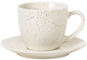 Broste Nordic Vanilla kopp med fat 15 cl