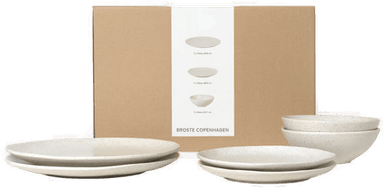 Broste Copenhagen Nordic Vanilla middagssett 6 deler