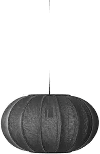 Made By Hand Knit-Wit 45 Oval pendel Black