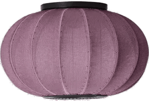 Made By Hand Knit-Wit 45 Oval lampe Burgundy