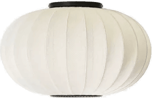 Made By Hand Knit-Wit 57 Oval lampe Pearl white