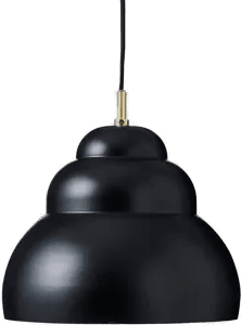 Superliving Bubble pendel matt svart