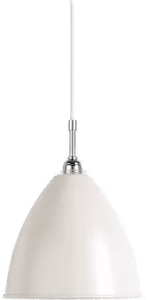 Gubi Bestlite BL9 Taklampe Krom/Matt Hvit