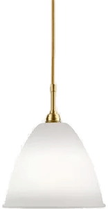 Gubi Bestlite BL9 Taklampe Mässing/Bone China