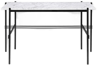 Gubi TS Desk Skrivbord, Bianco Carrara Marmor