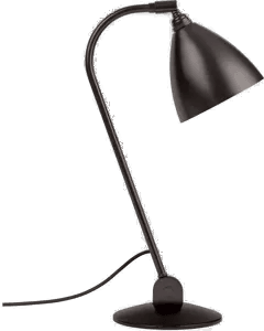 Gubi BL2 Table, All Black Brass