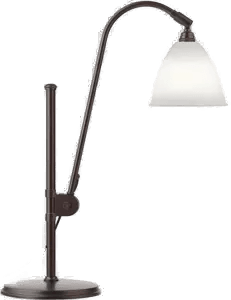 Gubi BL1 Table, Black Brass