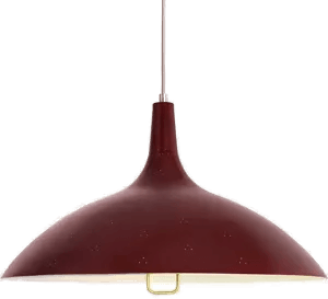 Gubi 1965 Pendant, Chianti Red