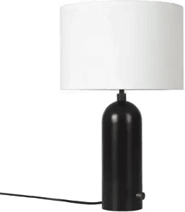 Gubi Gravity Table Lamp Small White/Blackened Steel