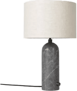 Gubi Gravity Table Lamp Small Grey Marble