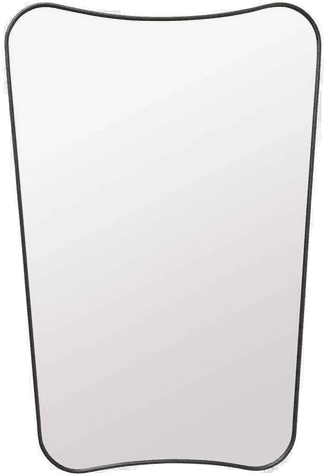 Gubi F.A. 33 Speil 54x80 Black Brass