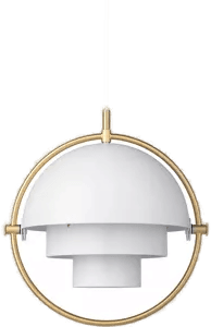 Gubi Multi-Lite pendellampe, Ø 27 cm