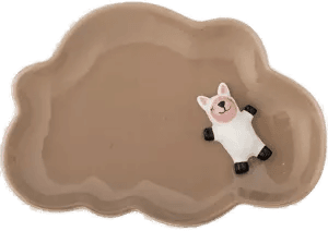 Bloomingville Dolly tallerken 14x20 cm