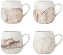 Bloomingville Lyre kopp 4-pakning Brun