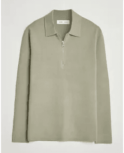 Samsøe Samsøe Guna Half Zip Seagrass