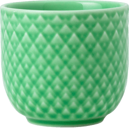 Lyngby Porcelæn Rhombe Color eggekopp 5 cm grønn
