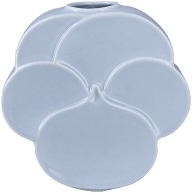 Lyngby Porcelæn - Flower vase 17 cm blå