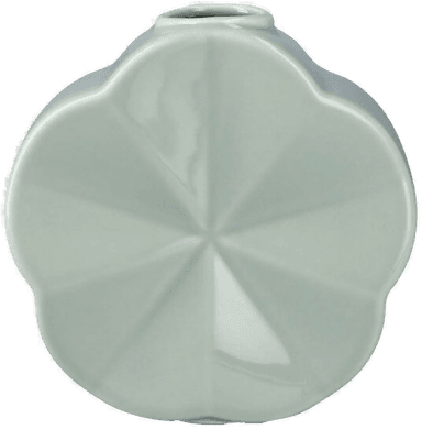 Lyngby Porcelæn - Flower vase 14 cm grønn