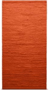 Rug Solid Cotton teppe 75 x 200 cm Solar