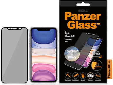 Panzerglass iPhone XR / 11 CamSlider Skjermbeskytter