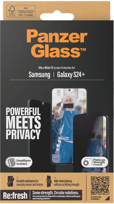 Panzerglass Ultra-wide Fit Privacy Samsung Galaxy S24+