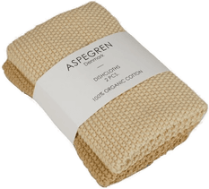 Aspegren Solid kjøkkenklut 26x26 cm 2 stk