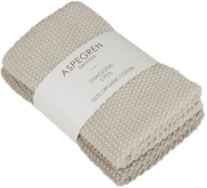 Aspegren Solid kjøkkenklut 26x26 cm 2 stk
