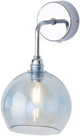 Ebb & Flow Rowan vegglampe, sølv