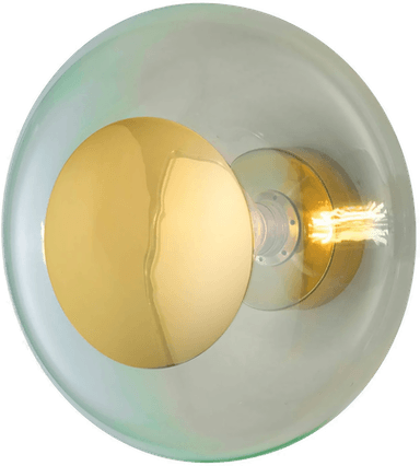 Ebb & Flow Horizon fatning gull/grønn Ø 36 cm